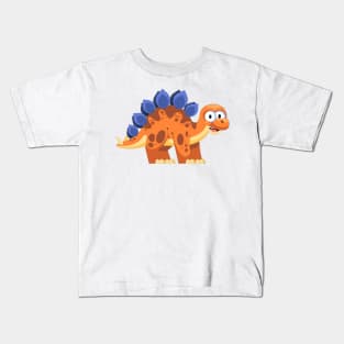 Stegosaurus Dinosaur  Funny Kids T-Shirt